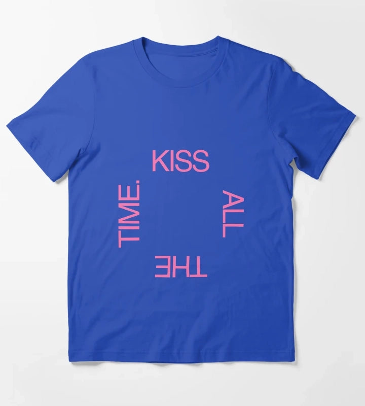 kiss all time T-Shirt Blue