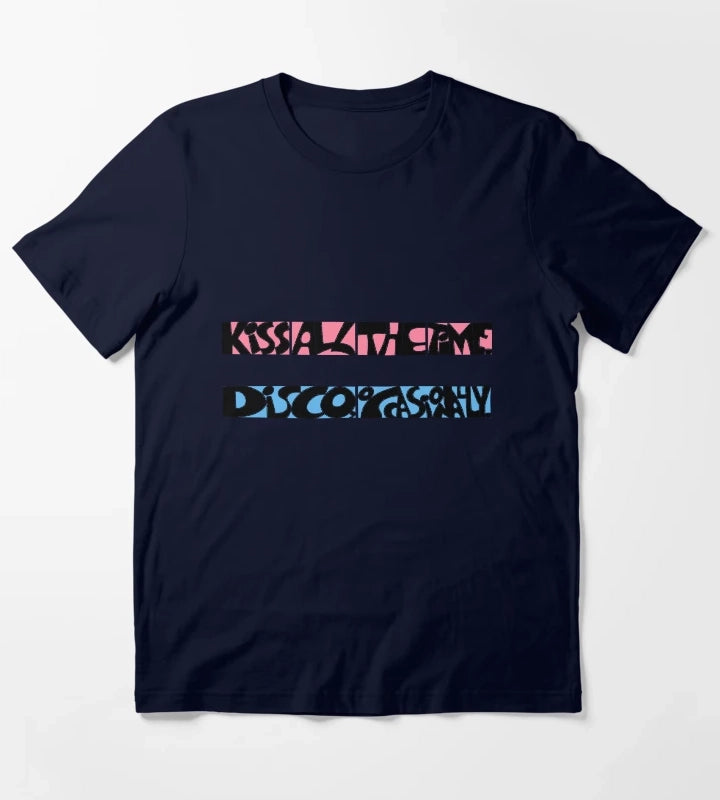 kissco pink and blue T-Shirt Navy