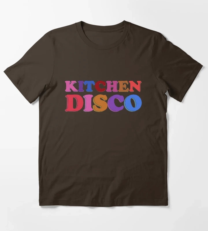 kitchen disco T-Shirt Brown