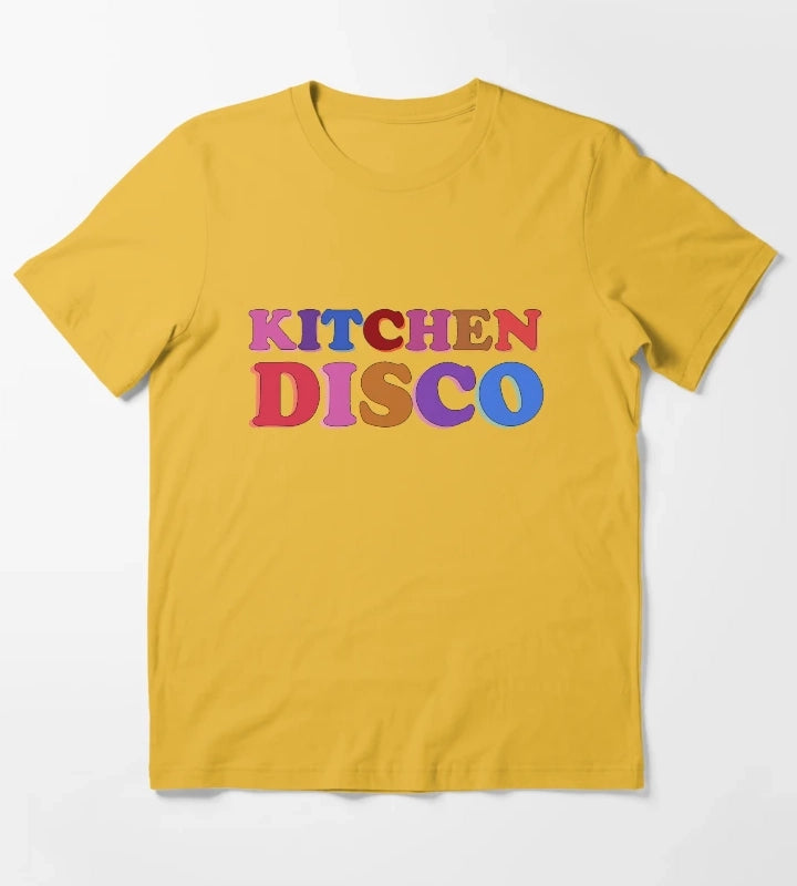 kitchen disco T-Shirt Yellow