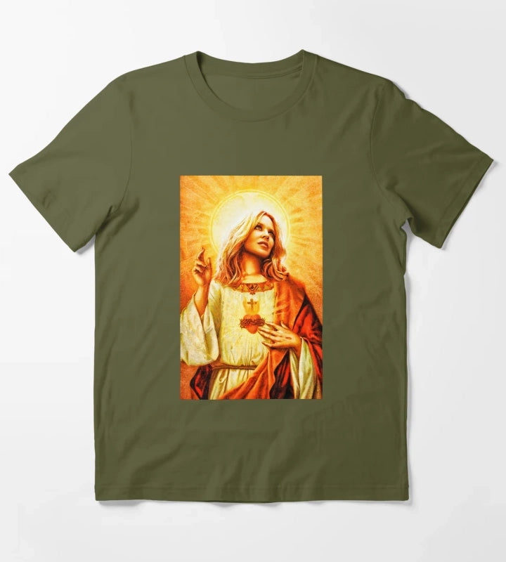 kylie minogue artist T-Shirt Olive Green