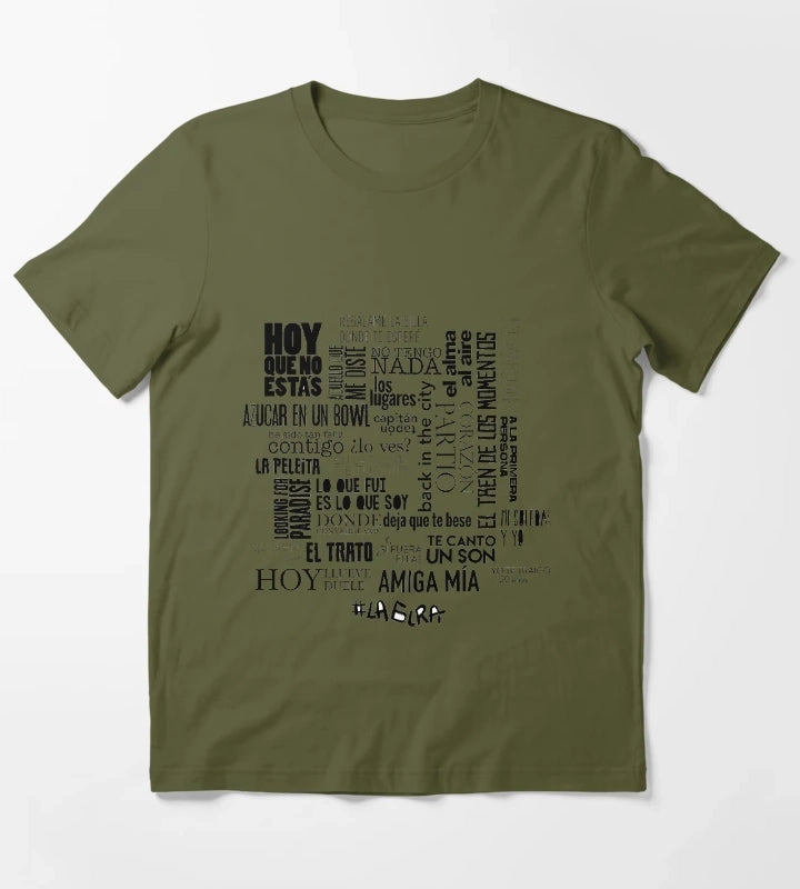 lascanciones T-Shirt Olive Green