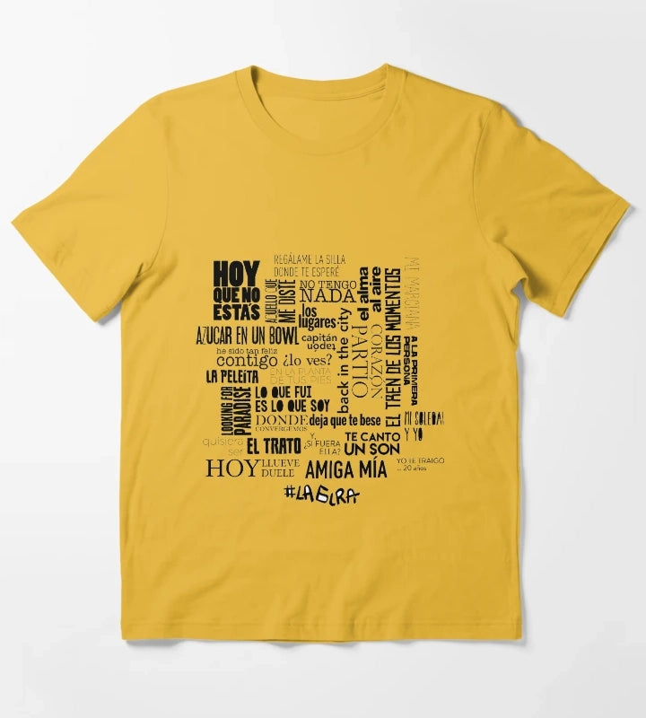 lascanciones T-Shirt Yellow