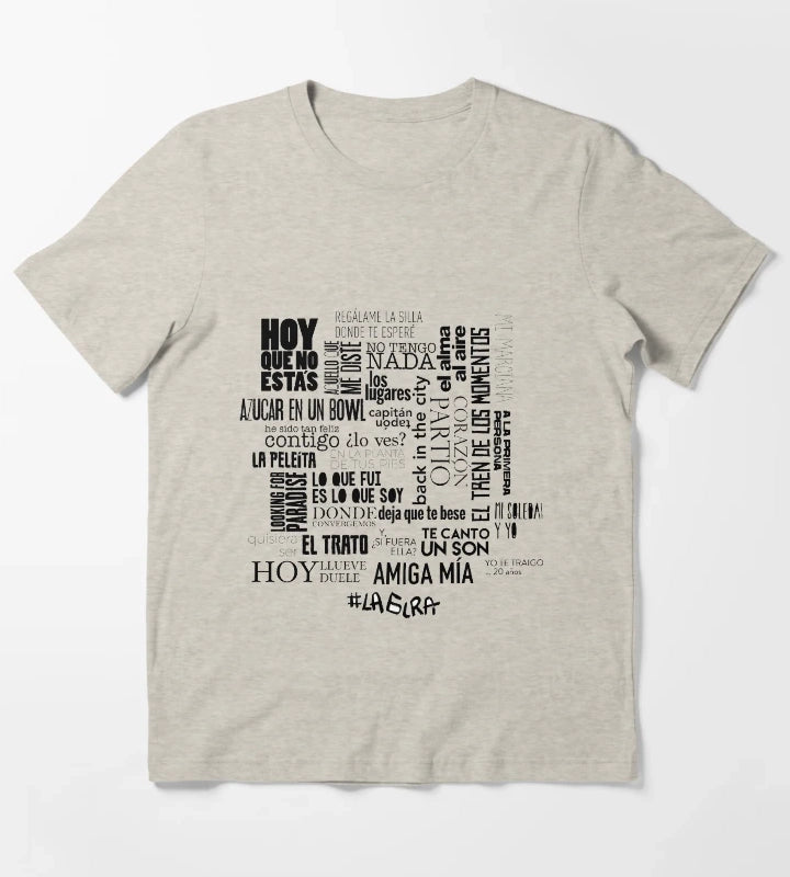 lascanciones T-Shirt Cream