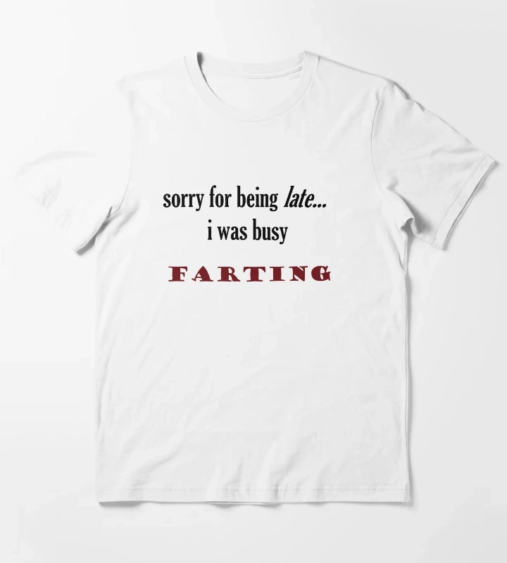 late T-Shirt White