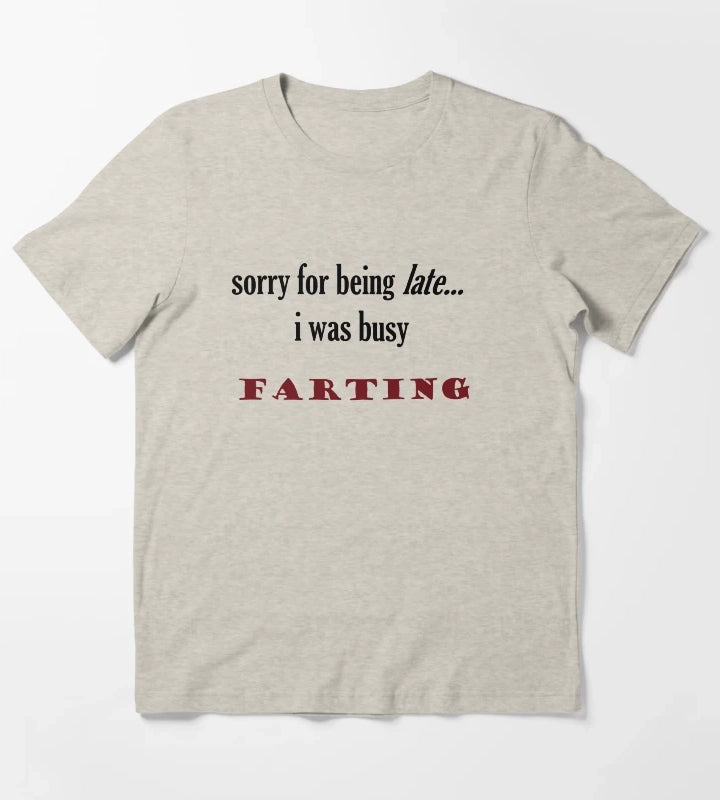 late T-Shirt Cream