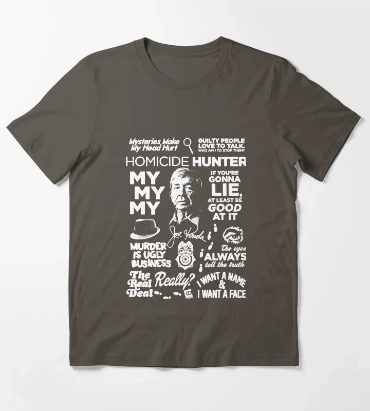 lt joe kenda T-Shirt Dark Grey