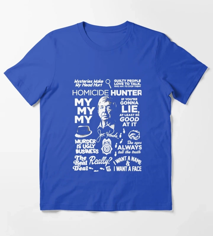 lt joe kenda T-Shirt Blue