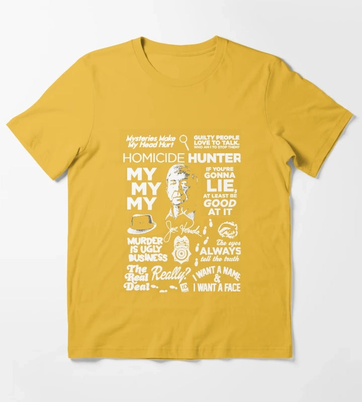 lt joe kenda T-Shirt Yellow