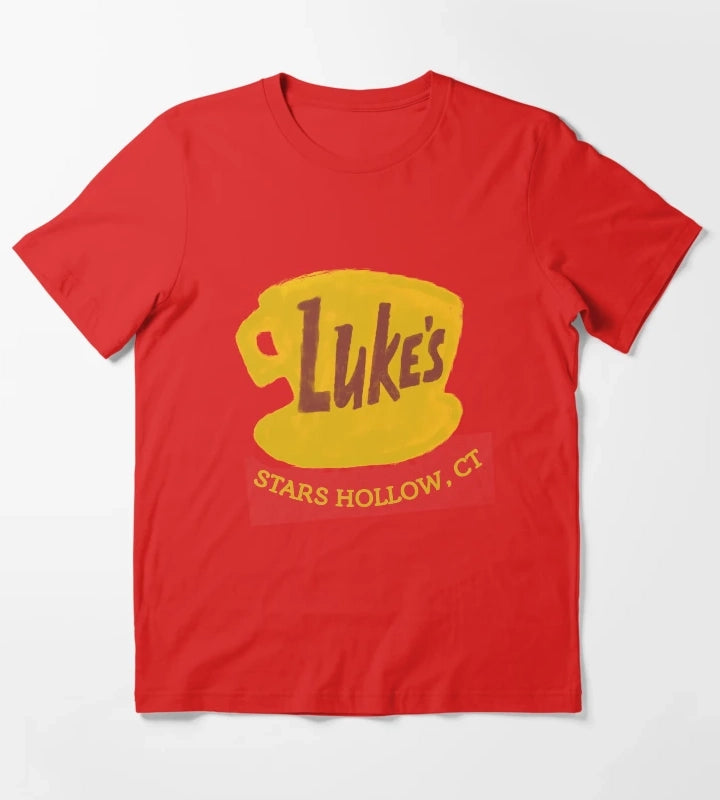 lukes cafe T-Shirt Red