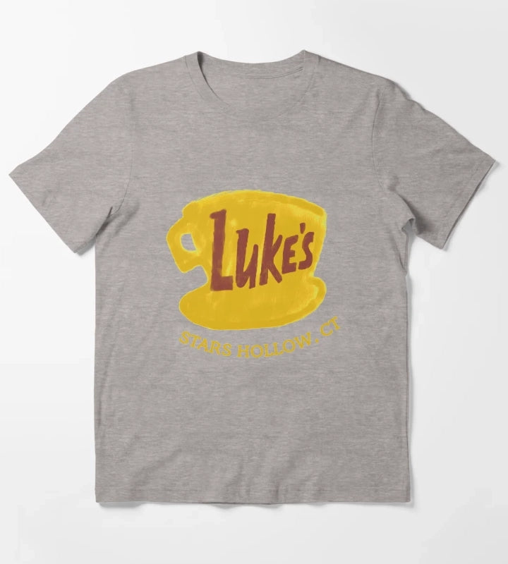 lukes cafe T-Shirt Heather Grey