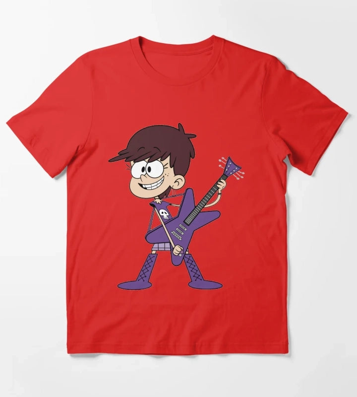 luna loud guitar violet T-Shirt Red