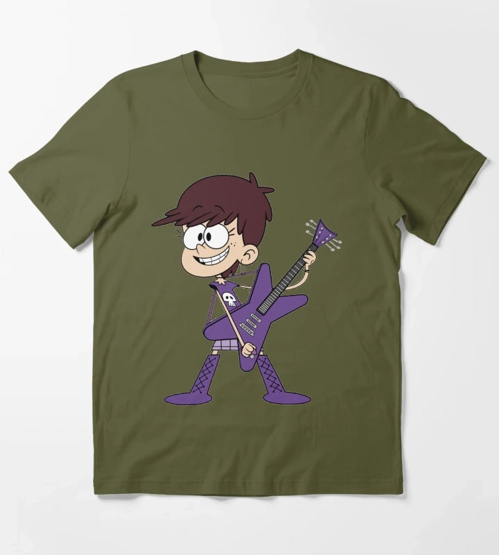 luna loud guitar violet T-Shirt Olive Green