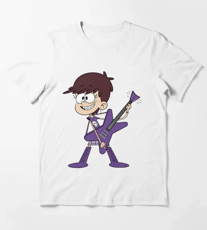 luna loud guitar violet T-Shirt White
