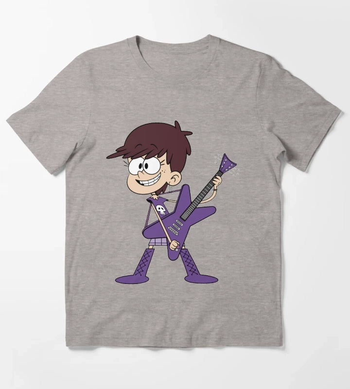 luna loud guitar violet T-Shirt Heather Grey