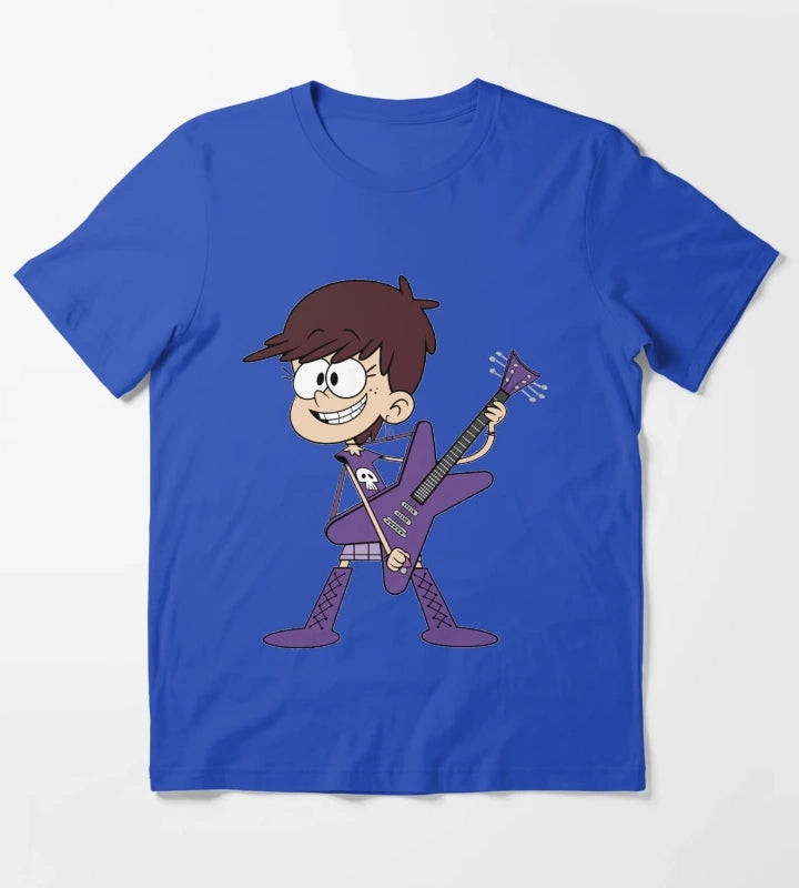 luna loud guitar violet T-Shirt Blue