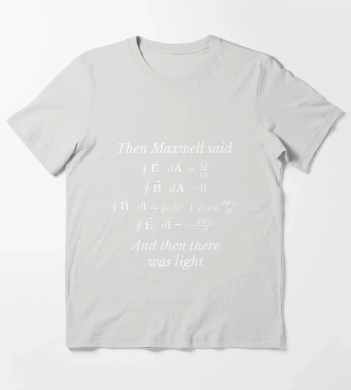 maxwells equations T-Shirt Light Grey