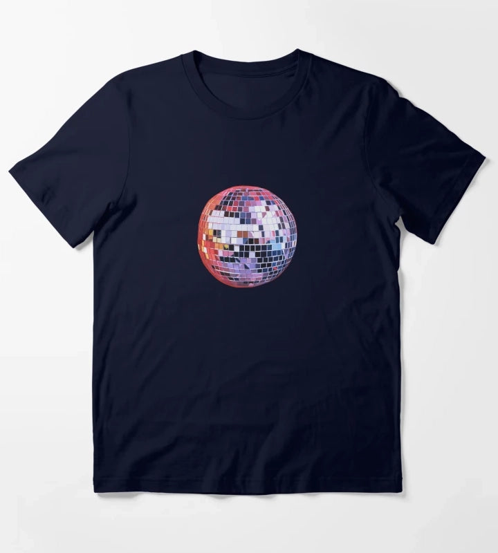 mirror ball T-Shirt Navy