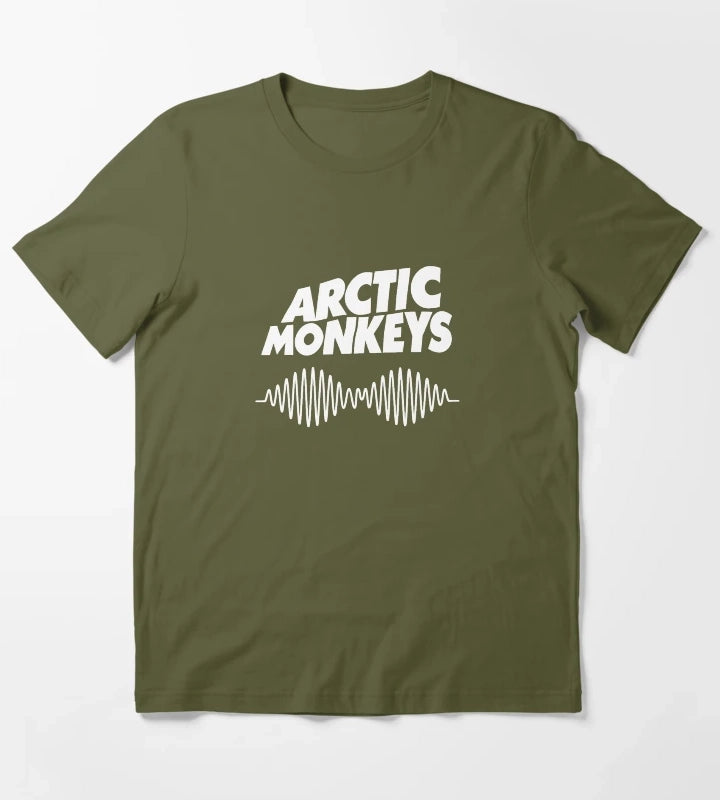 move the robotic T-Shirt Olive Green