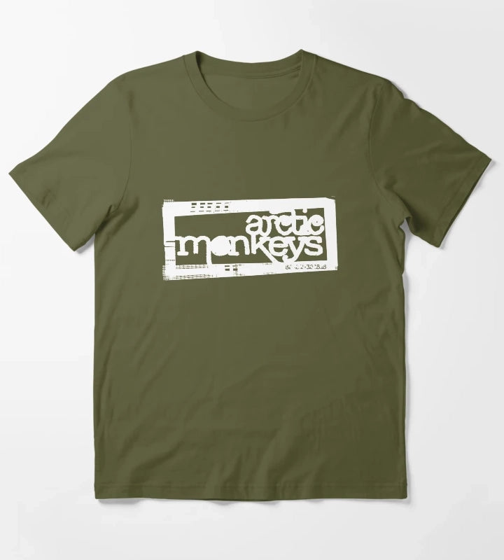 music arctic monkeys monkey T-Shirt Olive Green