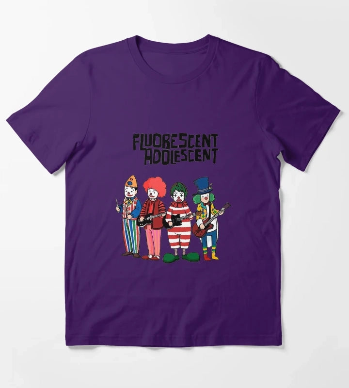 music clown T-Shirt Purple