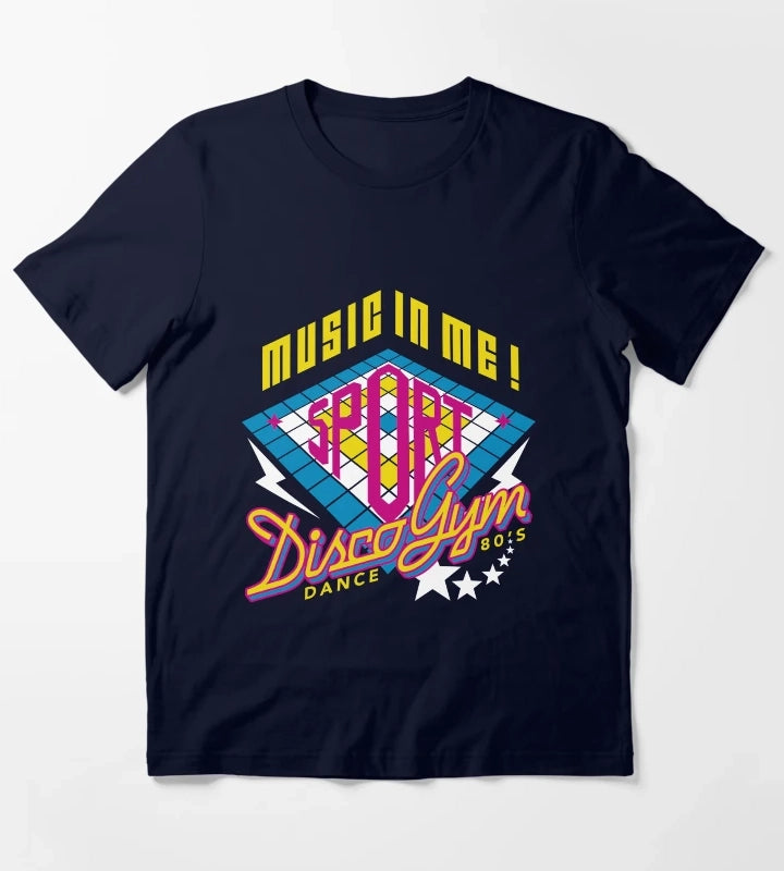 music in me T-Shirt Navy