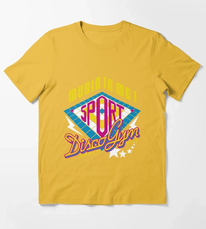 music in me T-Shirt Yellow