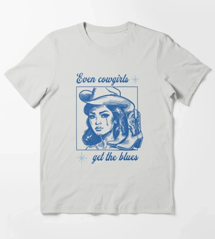 new collection Even cowgirls 2025 T-Shirt Light Grey
