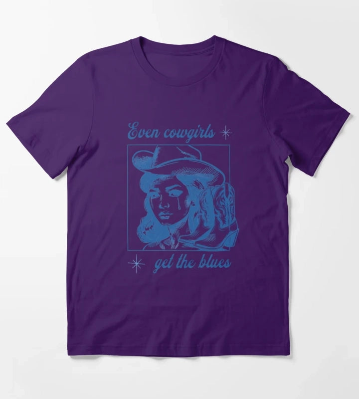 new collection Even cowgirls 2025 T-Shirt Purple
