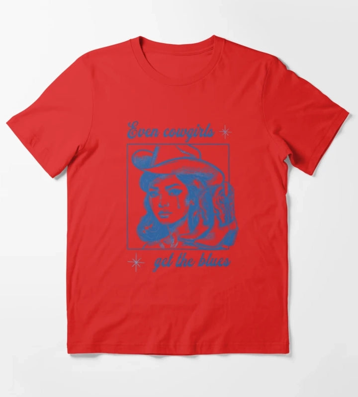 new collection Even cowgirls 2025 T-Shirt Red