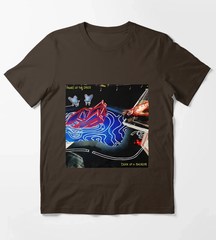 new disco panic tshirt T-Shirt Brown