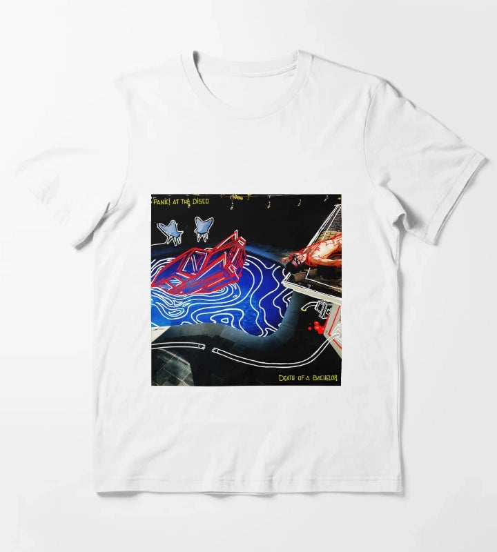 new disco panic tshirt T-Shirt White