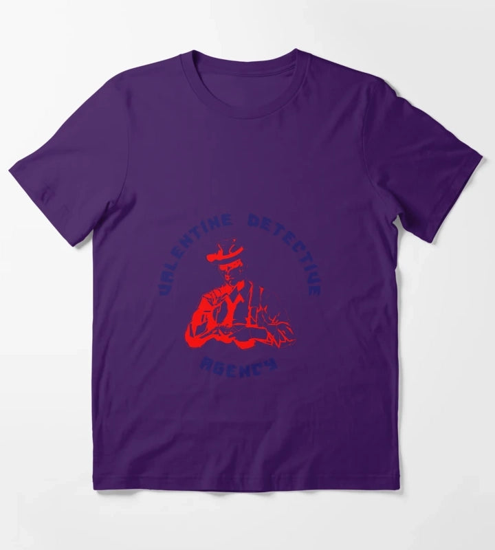 nick valentine essential tshirt T-Shirt Purple