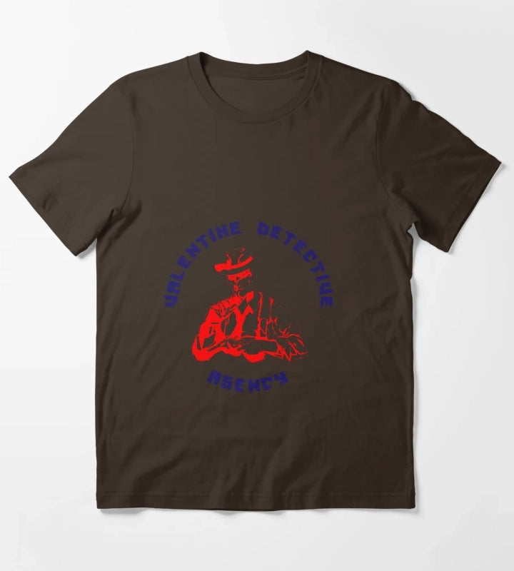 nick valentine essential tshirt T-Shirt Brown