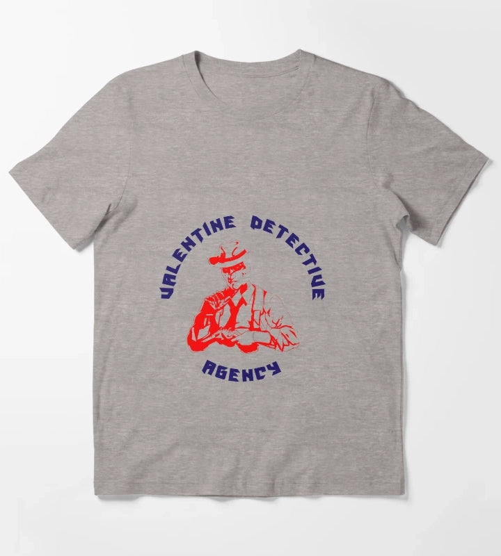 nick valentine essential tshirt T-Shirt Heather Grey