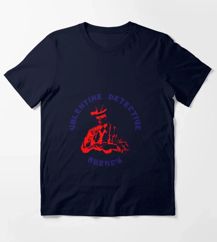 nick valentine essential tshirt T-Shirt Navy