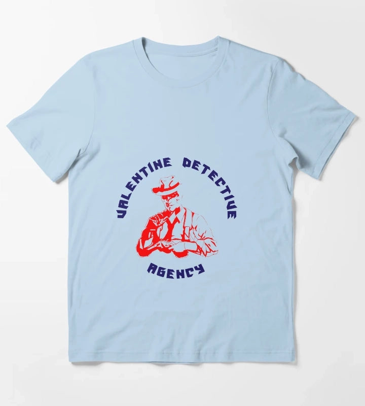 nick valentine essential tshirt T-Shirt Sky Blue