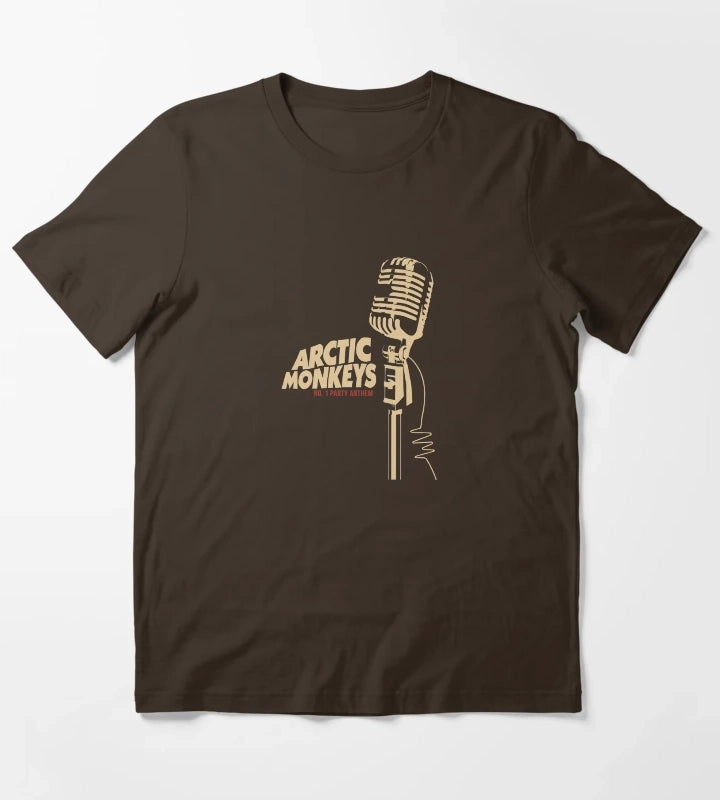 no 1 party T-Shirt Brown