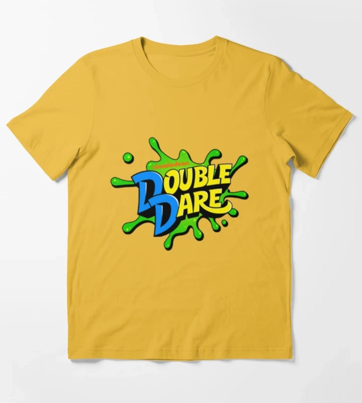 not nickelodeons double dare T-Shirt Yellow