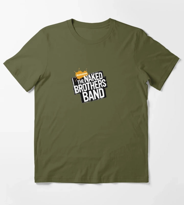 omg its the naked brothers band T-Shirt Olive Green