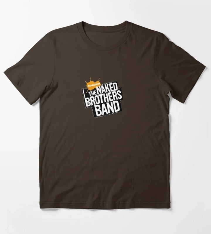 omg its the naked brothers band T-Shirt Brown