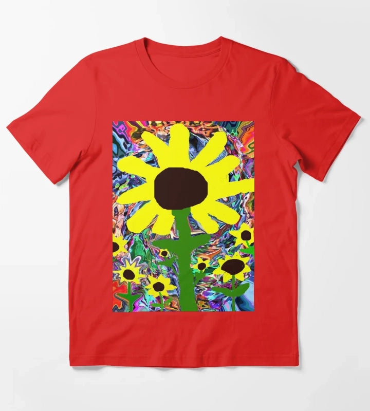 one crazy Daisy T-Shirt Red