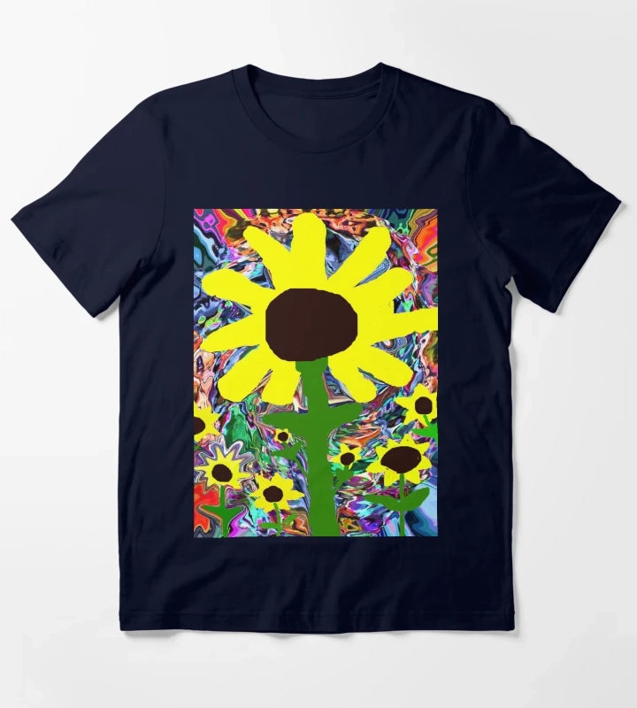 one crazy Daisy T-Shirt Navy