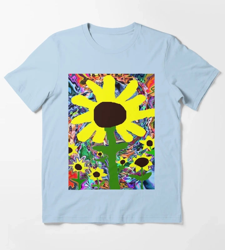 one crazy Daisy T-Shirt Sky Blue