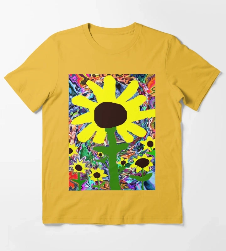 one crazy Daisy T-Shirt Yellow