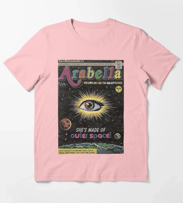 one eye arabella Poster T-Shirt Dark Grey