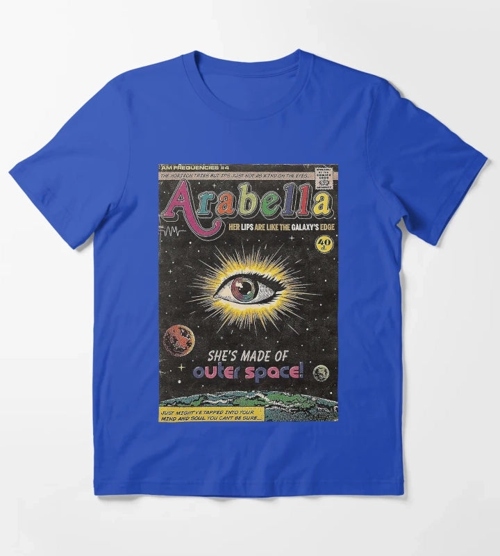 one eye arabella Poster T-Shirt Blue