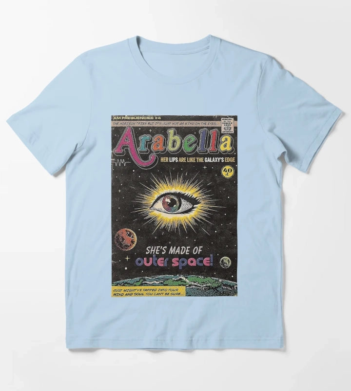 one eye arabella Poster T-Shirt Sky Blue