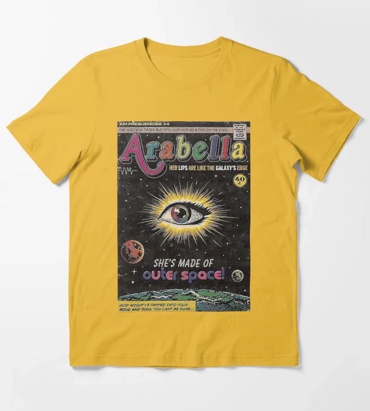 one eye arabella Poster T-Shirt Yellow