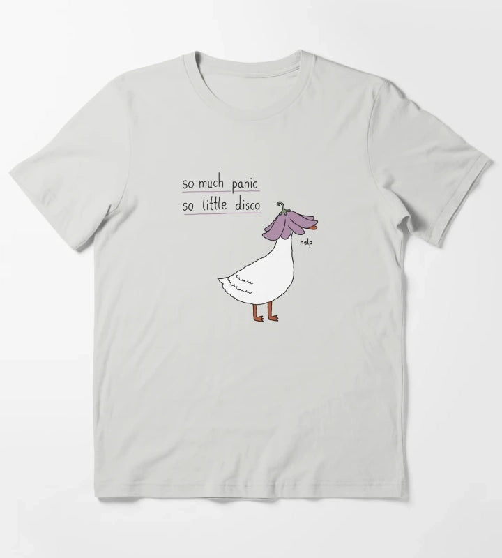 panic no disco T-Shirt Light Grey